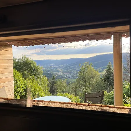 아파트 Le Cozy De Bouvacote Avec Vue Panoramique Et Sauna 르톨리