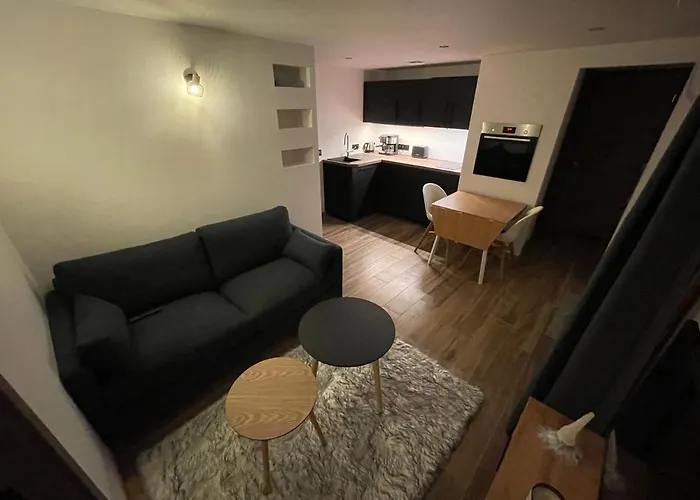 아파트 Le Cozy De Bouvacote Avec Vue Panoramique Et Sauna