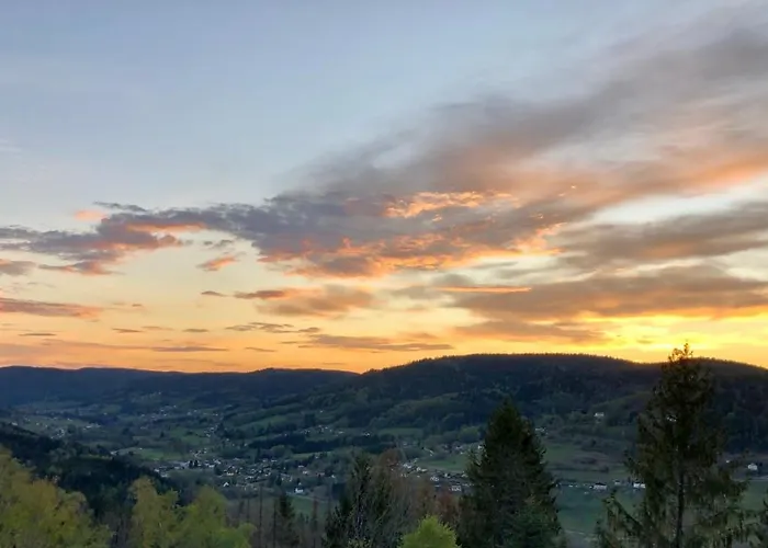 아파트 Le Cozy De Bouvacote Avec Vue Panoramique Et Sauna