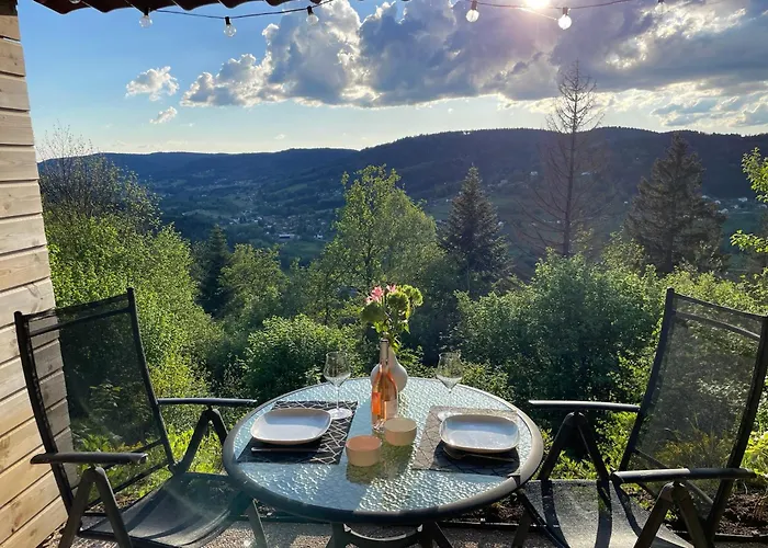 Le Cozy De Bouvacote Avec Vue Panoramique Et Sauna *